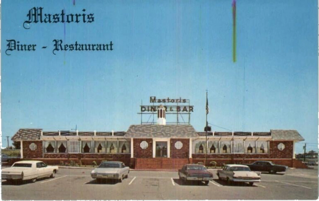 An old postcard of Mastoris - date unknown